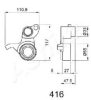 ASHIKA 45-04-416 Tensioner, timing belt